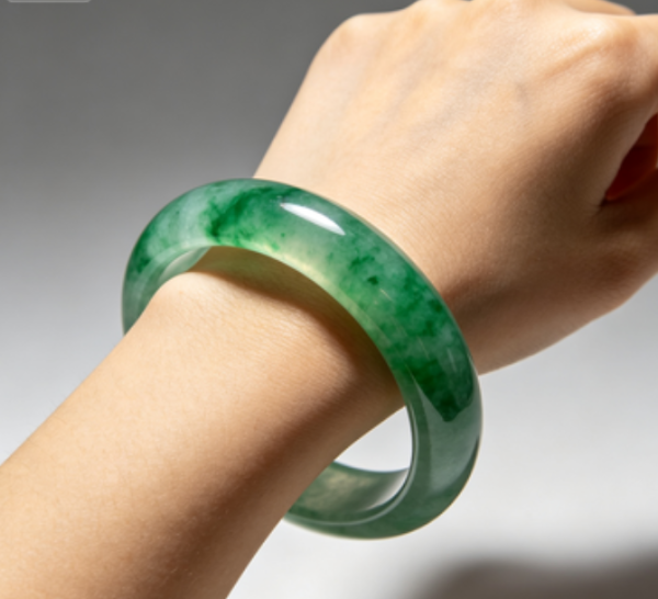 Genuine Green Jade Bangle